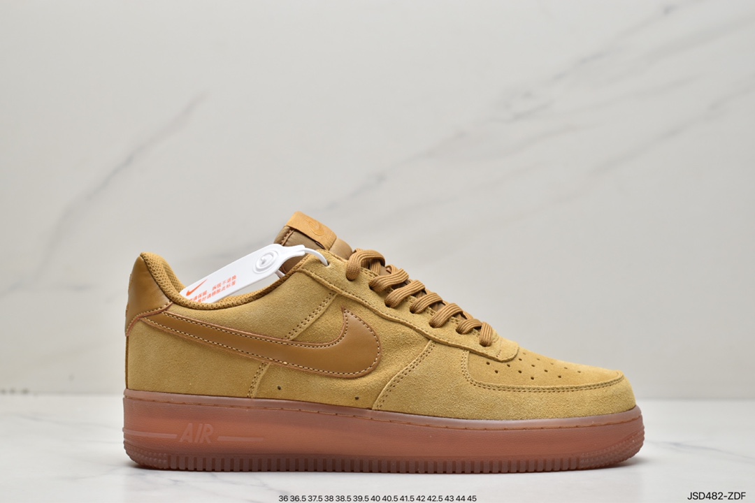 200 Nike Air Force 1 Low 07 LV8”Wheat / Flax” 空军一号 BQ5485-700