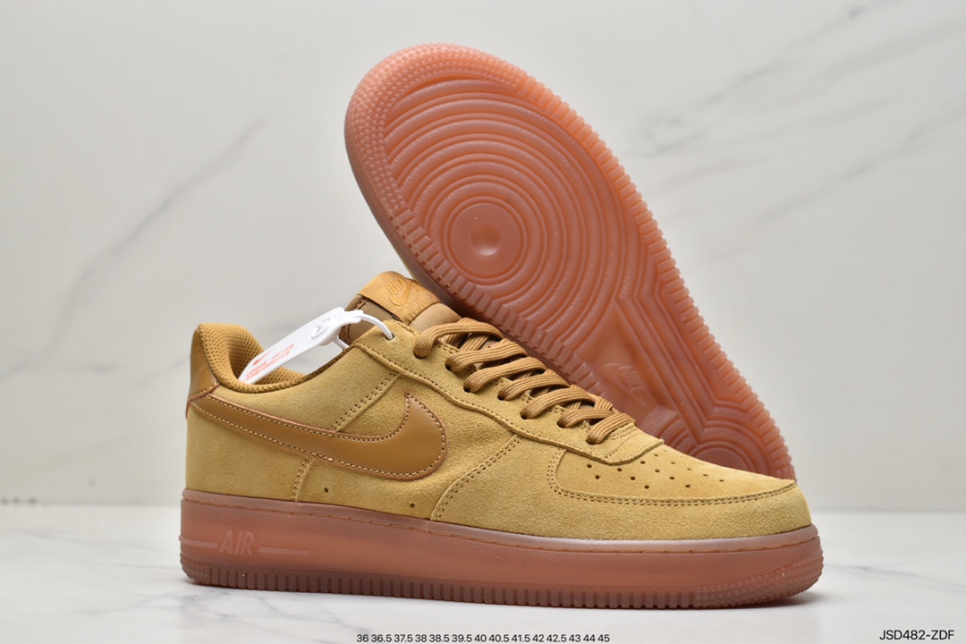 200 Nike Air Force 1 Low 07 LV8”Wheat / Flax” 空军一号 BQ5485-700