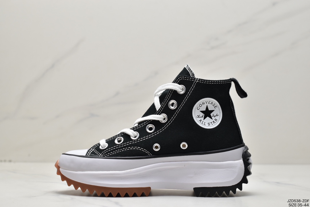 Converse Converse chuck Run Star Hike Hi ”White/Black Gum” 1970 super loose 168817C