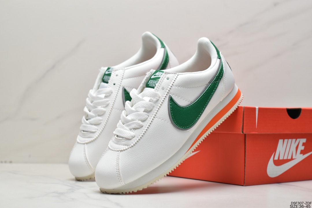 105 耐克Nike Classic Cortez 全新配色 经典阿甘休闲跑步鞋902806-100
