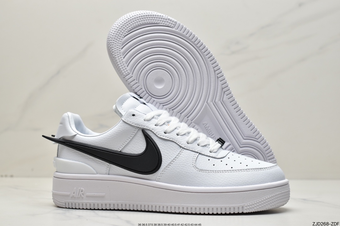 240 耐克Nike Air Force 1 Low 白色大黑勾空军一号DV3464-400