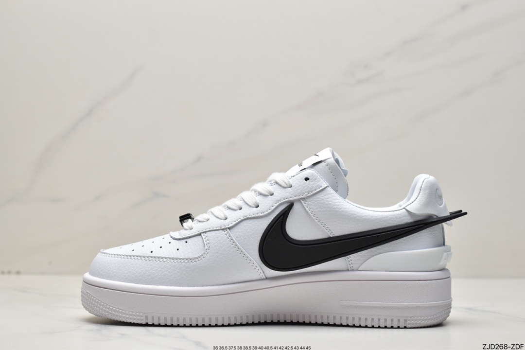 240 耐克Nike Air Force 1 Low 白色大黑勾空军一号DV3464-400