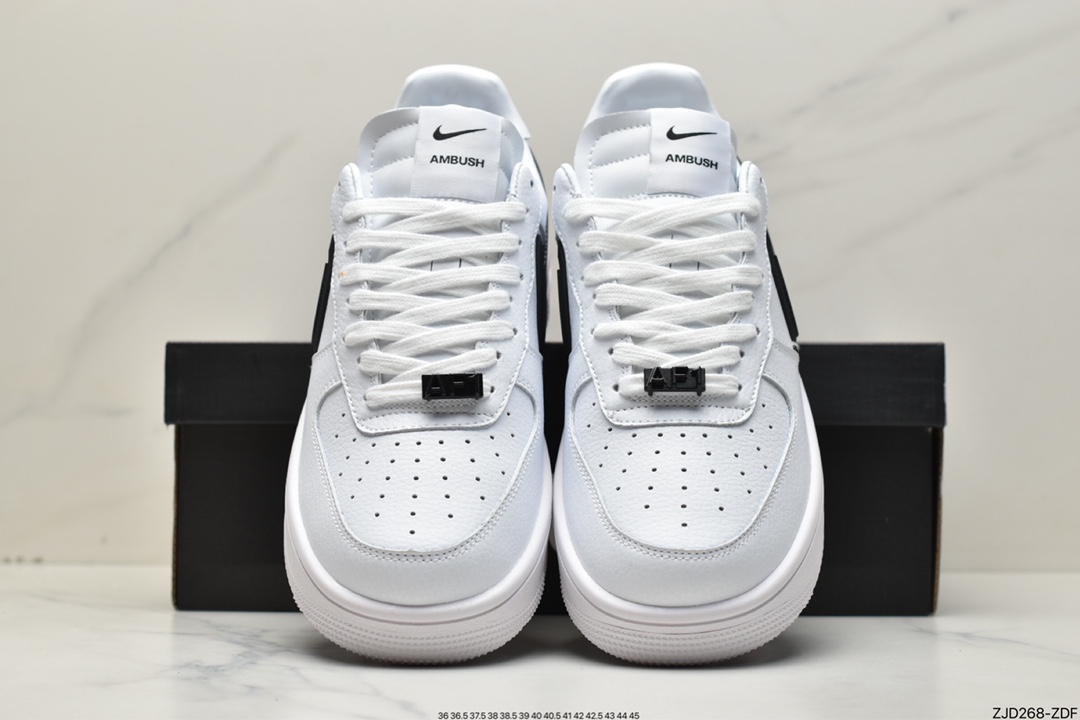240 耐克Nike Air Force 1 Low 白色大黑勾空军一号DV3464-400