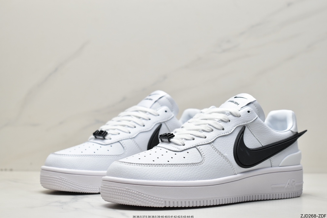 240 耐克Nike Air Force 1 Low 白色大黑勾空军一号DV3464-400