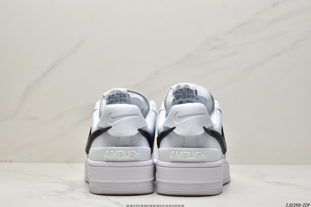 240 耐克Nike Air Force 1 Low 白色大黑勾空军一号DV3464-400