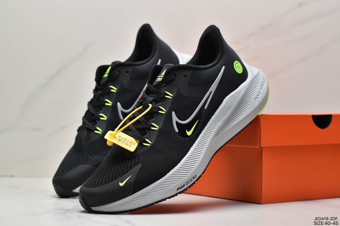 150 耐克Nike Zoom WINFLO 8 SHELD 8代飞线贾卡轻质透气休闲运动跑步鞋 DC3727