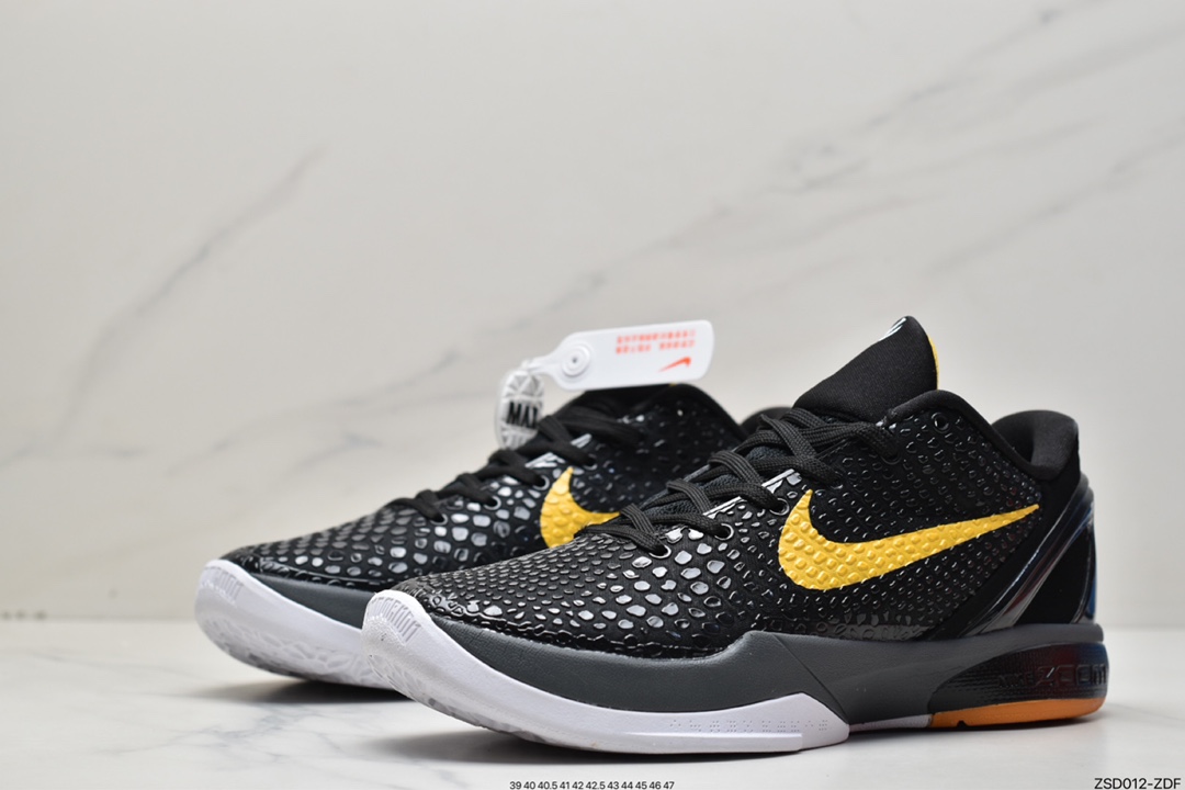 320 科比6代篮球鞋系列耐克/NIKE 耐克科比6篮球鞋 CW2190-001