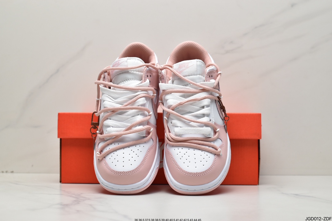 180 Nike SB Dunk Low”Milk White/Pink/Smile”扣篮系列低帮板鞋 DD1503-118