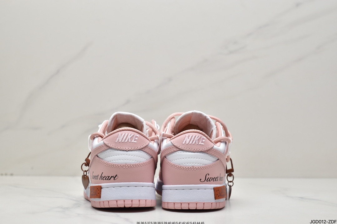 180 Nike SB Dunk Low”Milk White/Pink/Smile”扣篮系列低帮板鞋 DD1503-118