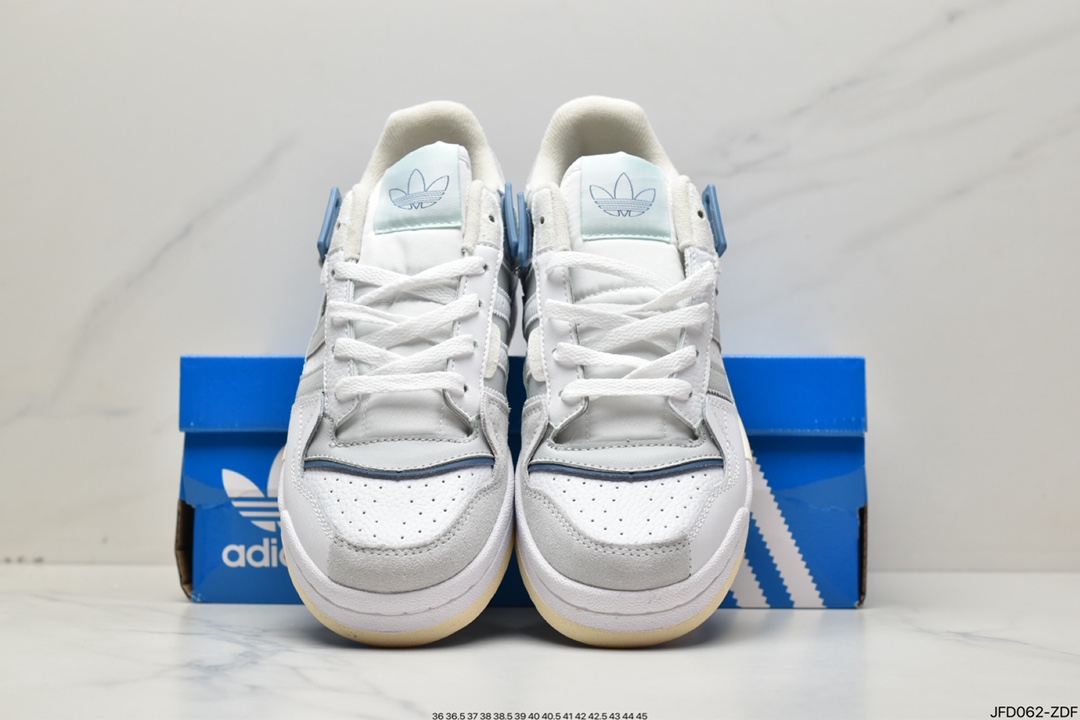 Adidas Clover Originals Forum 84 Low Roman Series Low Help GW6348