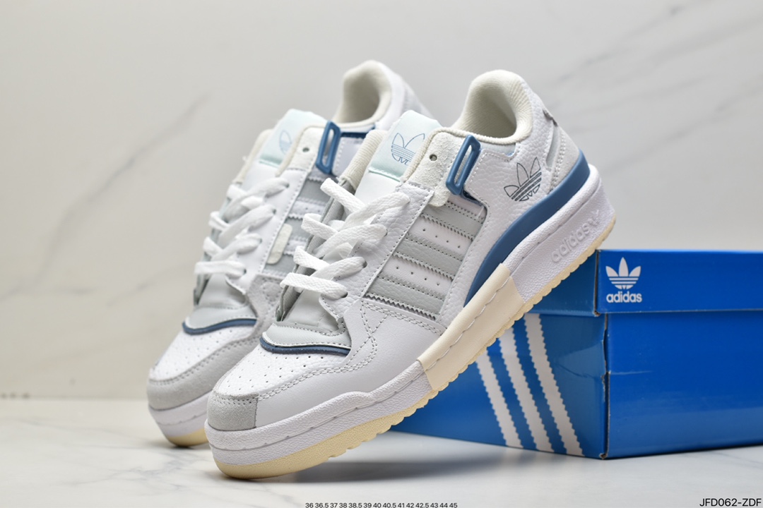 Adidas Clover Originals Forum 84 Low Roman Series Low Help GW6348