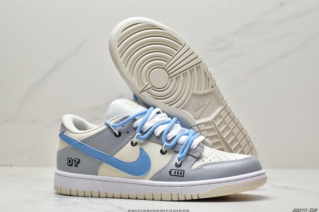 180 Nike SB Dunk Low”Milk White/Pink/Smile”扣篮系列低帮休闲运动滑板板鞋DJ6188-100