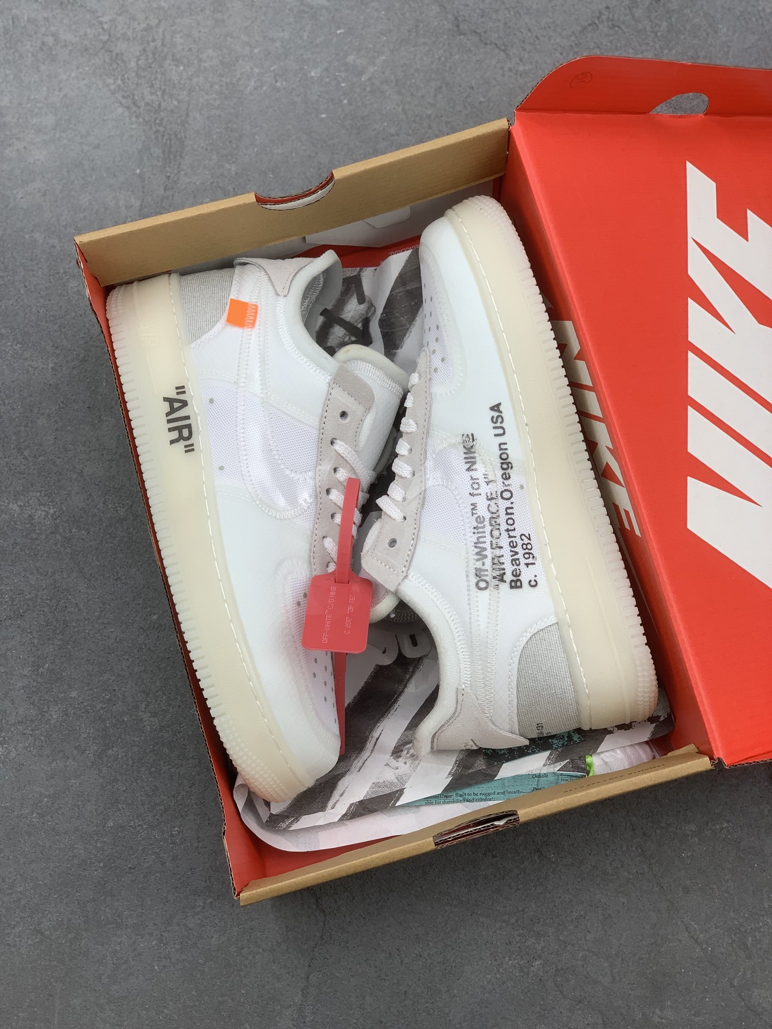 Nike x Off-White Air Force 1 Low White Collaboration Sneakers 10 i1667599958 7565 8