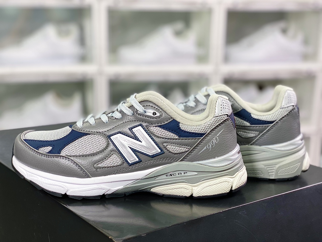 NB Made in USA M990V3 Three-generation series low-top US-made running shoes M990TE3