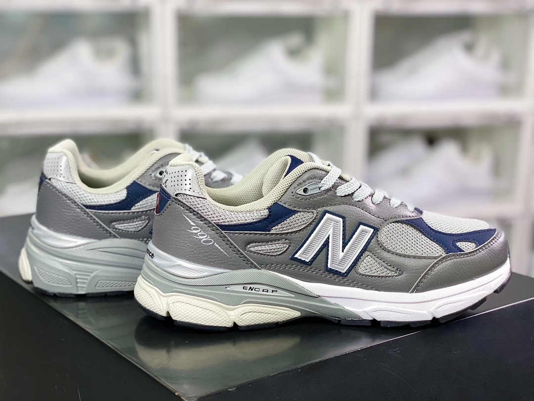 NB Made in USA M990V3 Three-generation series low-top US-made running shoes M990TE3