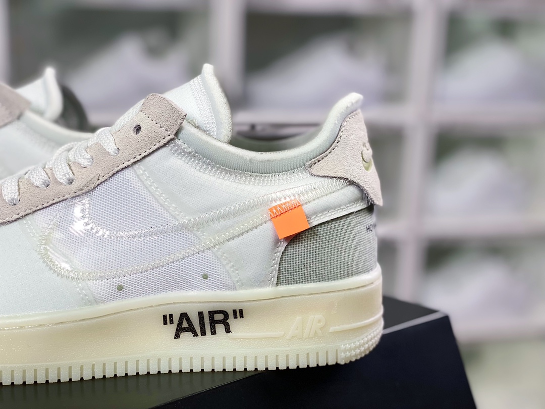 280 VIRGIL ABLOH设计师独立品牌Off-White x Air Force 1 Low”The Ten”1.0初代空军一号AO4606-100