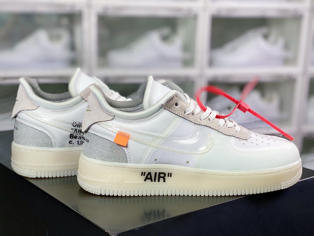 280 VIRGIL ABLOH设计师独立品牌Off-White x Air Force 1 Low”The Ten”1.0初代空军一号AO4606-100