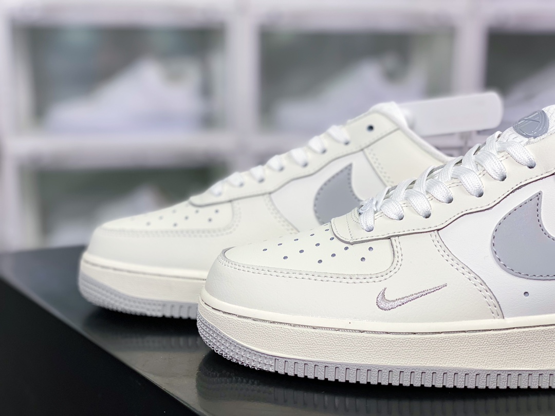 Air Force 1 '07 Low QS”Sail White/Blue Mini Swoosh”FB1839-333