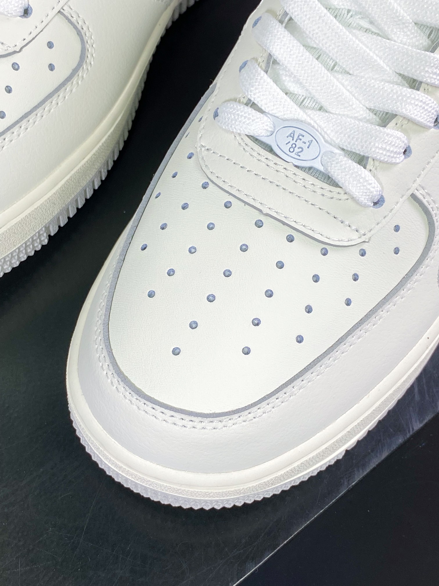 Air Force 1 '07 Low QS”Sail White/Blue Mini Swoosh”FB1839-333