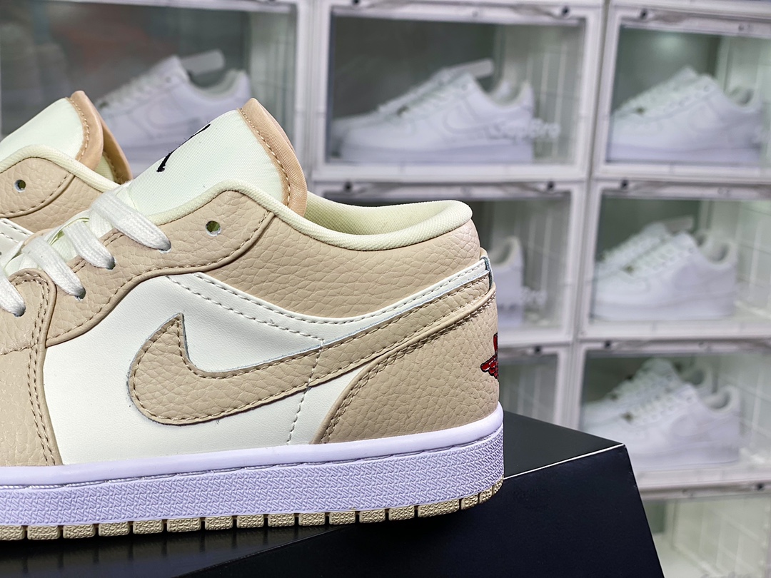 200  Air Jordan 1 Low SE”Heavy Tan Leather”AJ1乔丹一代低帮FB7168-121