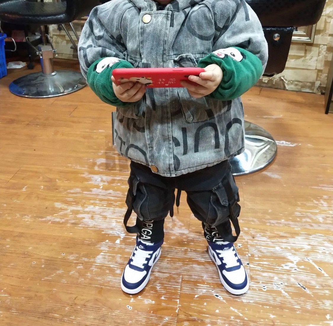 图片[8]-高邦空军工装儿童运动鞋尺码表 尺码表尺码：24-37.5，现货 📣📣不同品牌，不同系列的鞋子，鞋码存在差异 所以一定要量一下宝宝脚长 根据宝宝脚长+1或者1.5cm选择相对应内长-选品中心