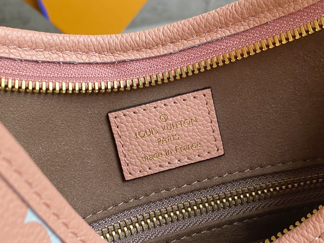顶级原单M46298粉色全皮全皮压花系列小号CarryAll小号手袋M46288取材Monogram全皮