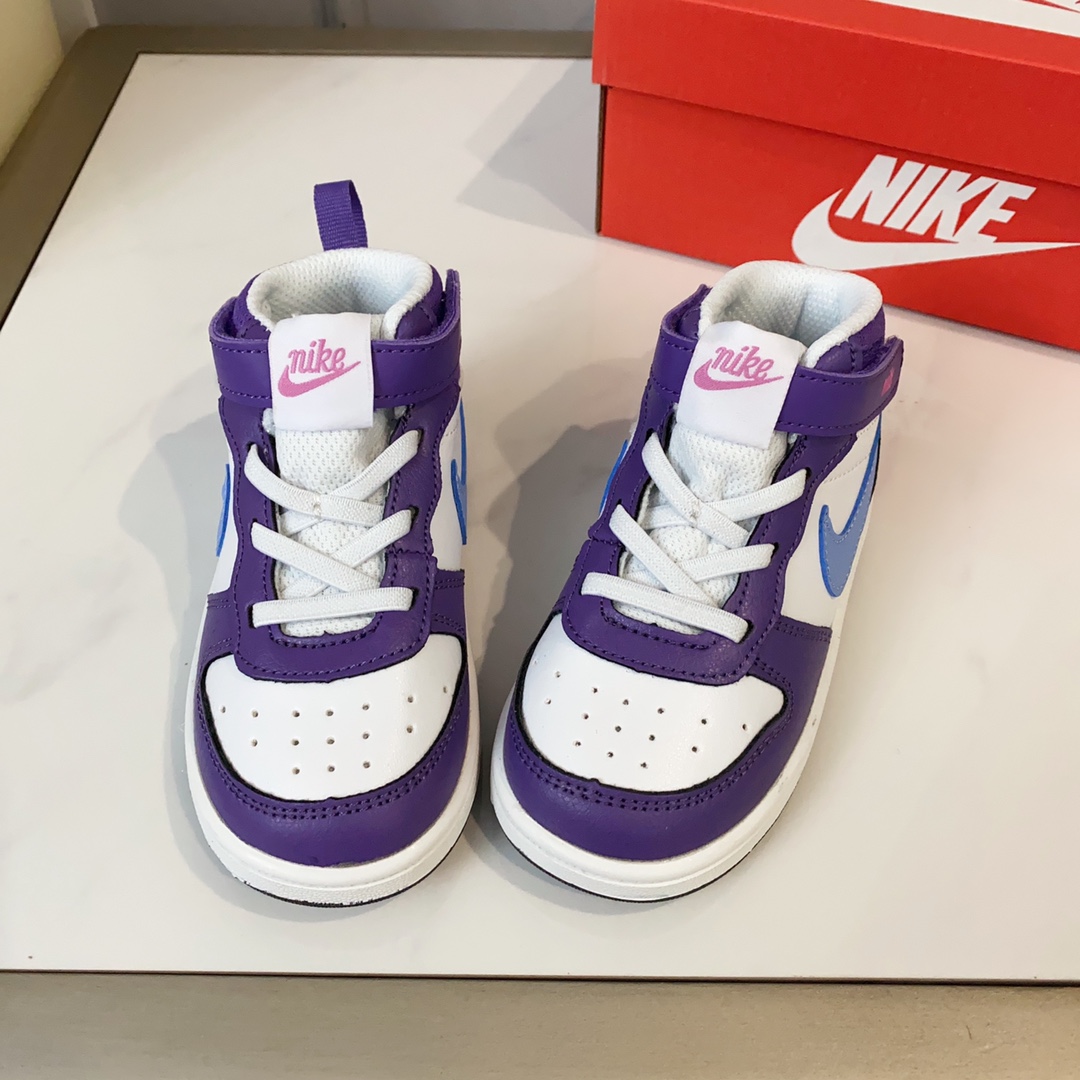 图片[2]-空军高帮工装童鞋22-37码 🔚轻运动设计，防滑耐磨的鞋底，平时小朋友跑跑跳跳也很放心，弹力带魔术贴完全无压力穿脱也方便，真是好看又好穿-选品中心