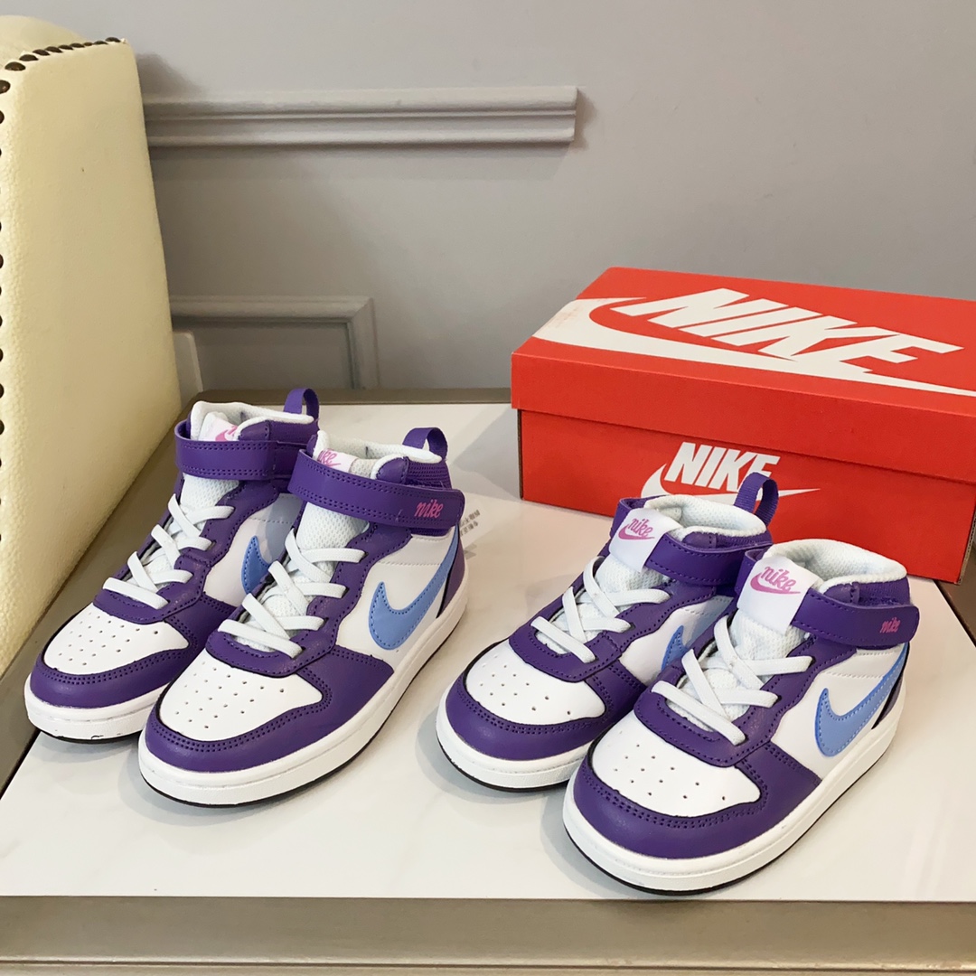 空军高帮工装童鞋22-37码 🔚轻运动设计，防滑耐磨的鞋底，平时小朋友跑跑跳跳也很放心，弹力带魔术贴完全无压力穿脱也方便，真是好看又好穿-选品中心