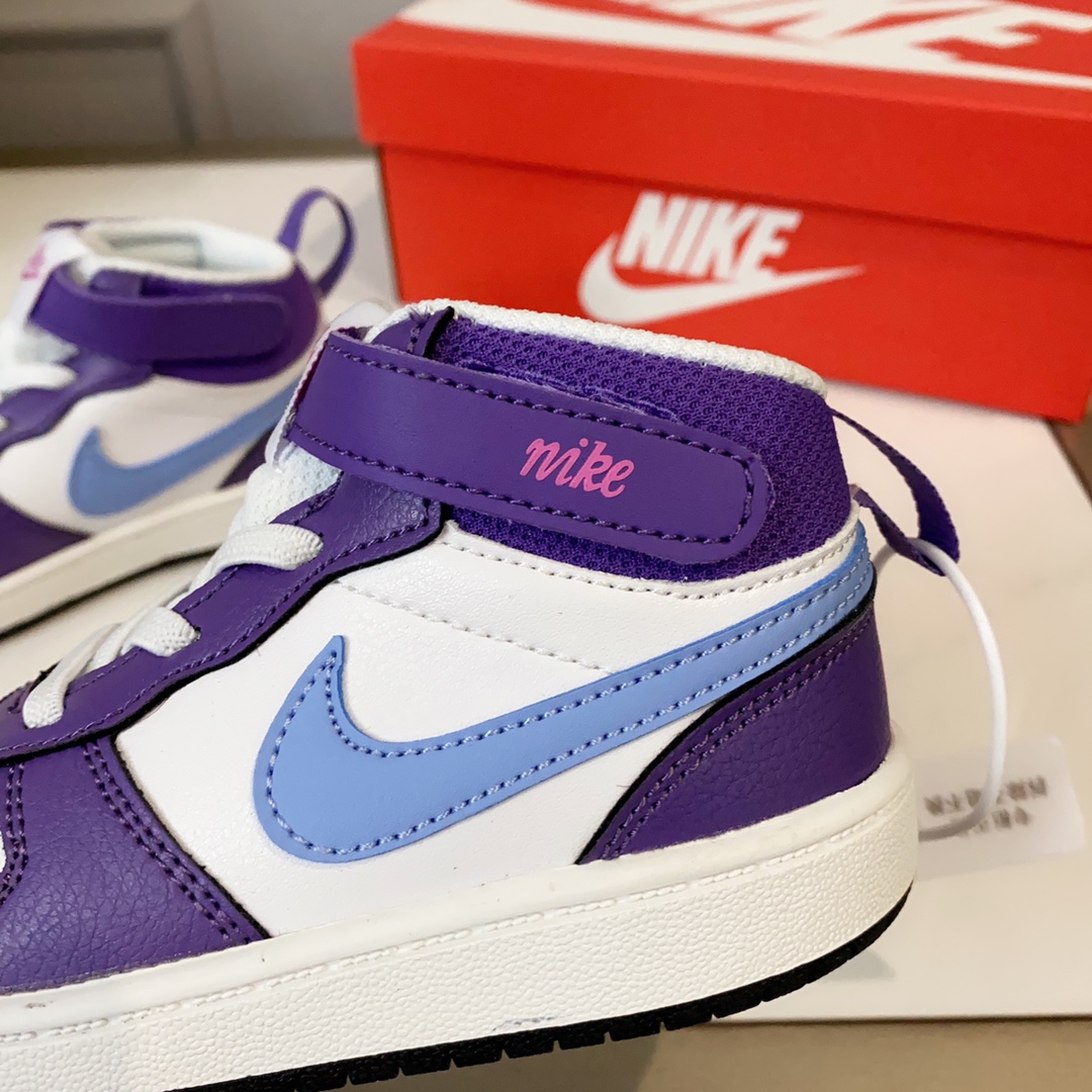 图片[7]-空军高帮工装童鞋22-37码 🔚轻运动设计，防滑耐磨的鞋底，平时小朋友跑跑跳跳也很放心，弹力带魔术贴完全无压力穿脱也方便，真是好看又好穿-选品中心