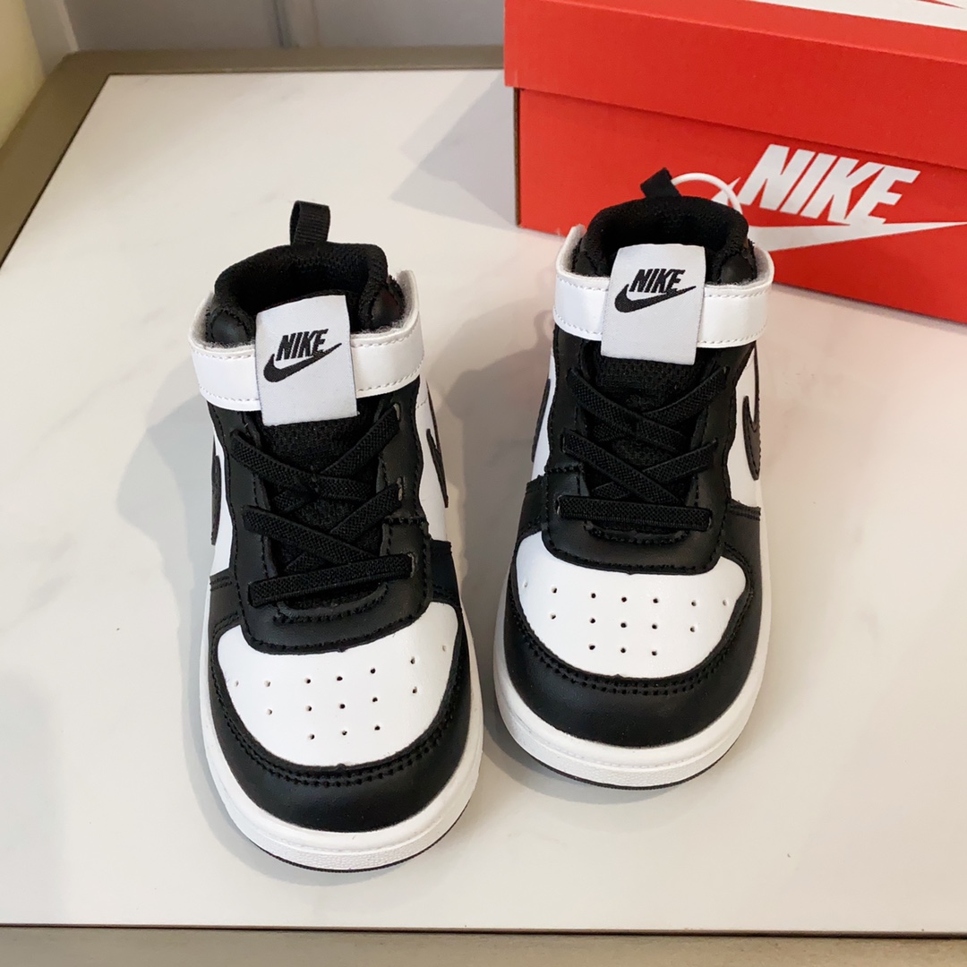 图片[3]-空军高帮工装童鞋22-37码 🔚轻运动设计，防滑耐磨的鞋底，平时小朋友跑跑跳跳也很放心，弹力带魔术贴完全无压力穿脱也方便，真是好看又好穿-选品中心