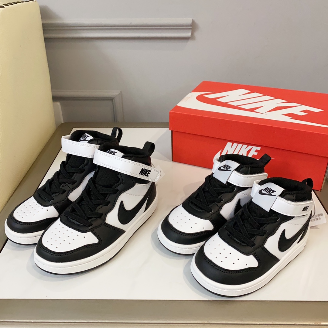 空军高帮工装童鞋22-37码 🔚轻运动设计，防滑耐磨的鞋底，平时小朋友跑跑跳跳也很放心，弹力带魔术贴完全无压力穿脱也方便，真是好看又好穿-选品中心