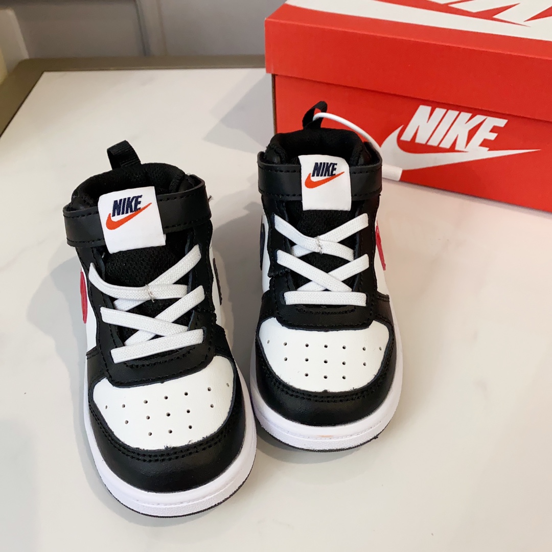 图片[3]-空军高帮工装童鞋22-37码 🔚轻运动设计，防滑耐磨的鞋底，平时小朋友跑跑跳跳也很放心，弹力带魔术贴完全无压力穿脱也方便，真是好看又好穿-选品中心