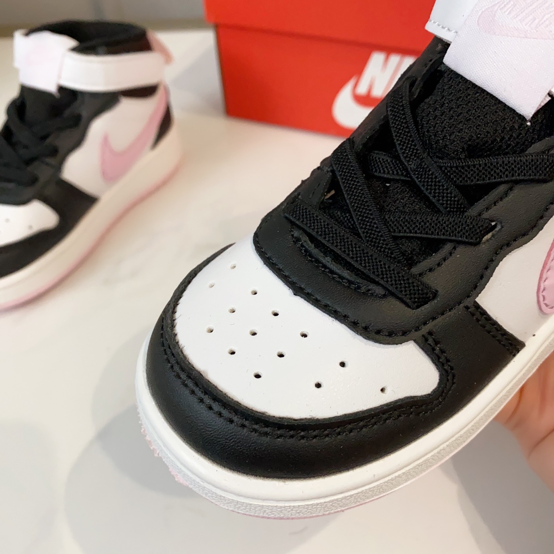 图片[5]-空军高帮工装童鞋22-37.5码 🔚轻运动设计，防滑耐磨的鞋底，平时小朋友跑跑跳跳也很放心，弹力带魔术贴完全无压力穿脱也方便，真是好看又好穿-选品中心