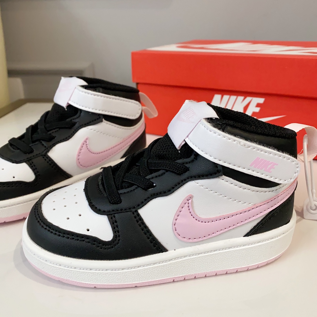 图片[4]-空军高帮工装童鞋22-37.5码 🔚轻运动设计，防滑耐磨的鞋底，平时小朋友跑跑跳跳也很放心，弹力带魔术贴完全无压力穿脱也方便，真是好看又好穿-选品中心