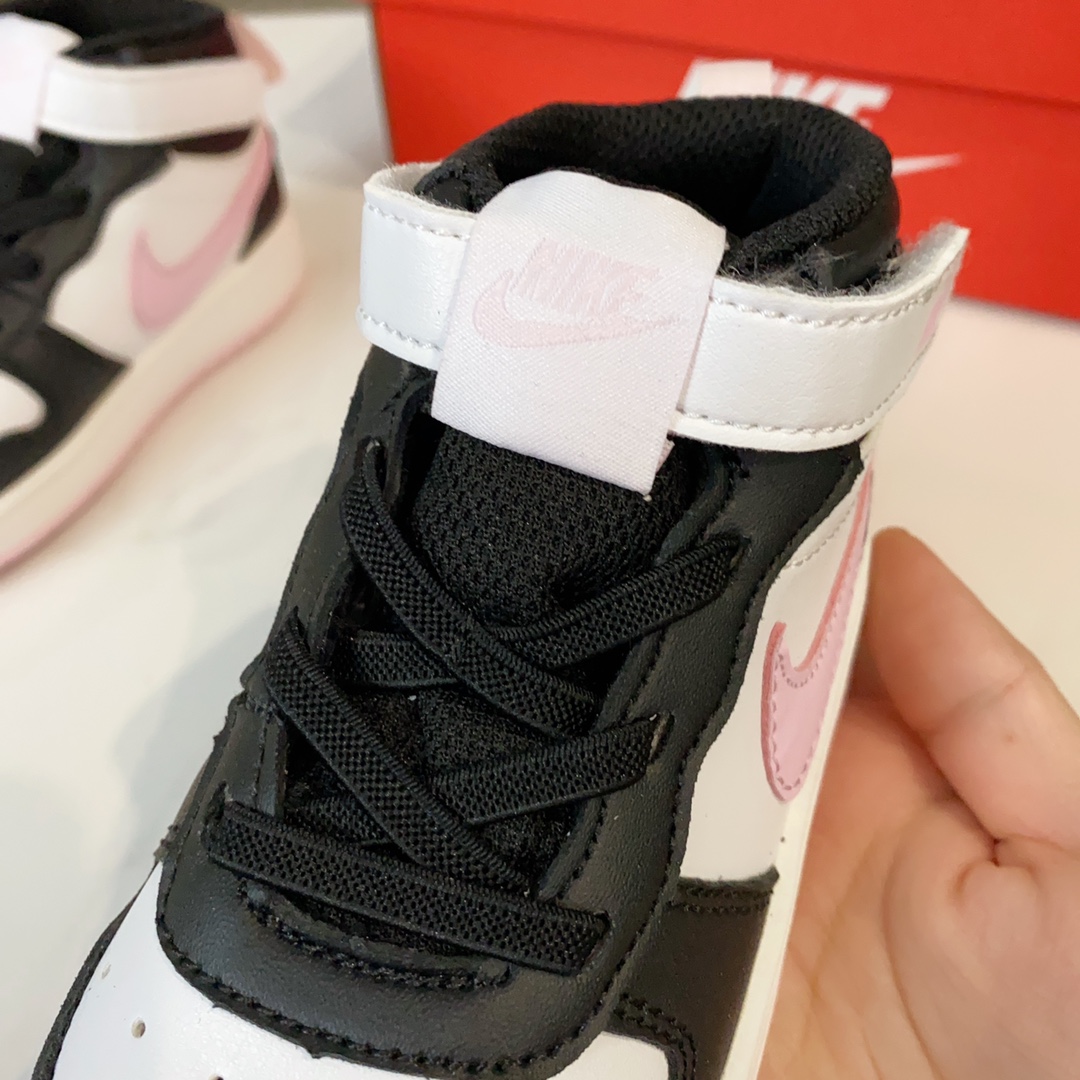 图片[6]-空军高帮工装童鞋22-37.5码 🔚轻运动设计，防滑耐磨的鞋底，平时小朋友跑跑跳跳也很放心，弹力带魔术贴完全无压力穿脱也方便，真是好看又好穿-选品中心