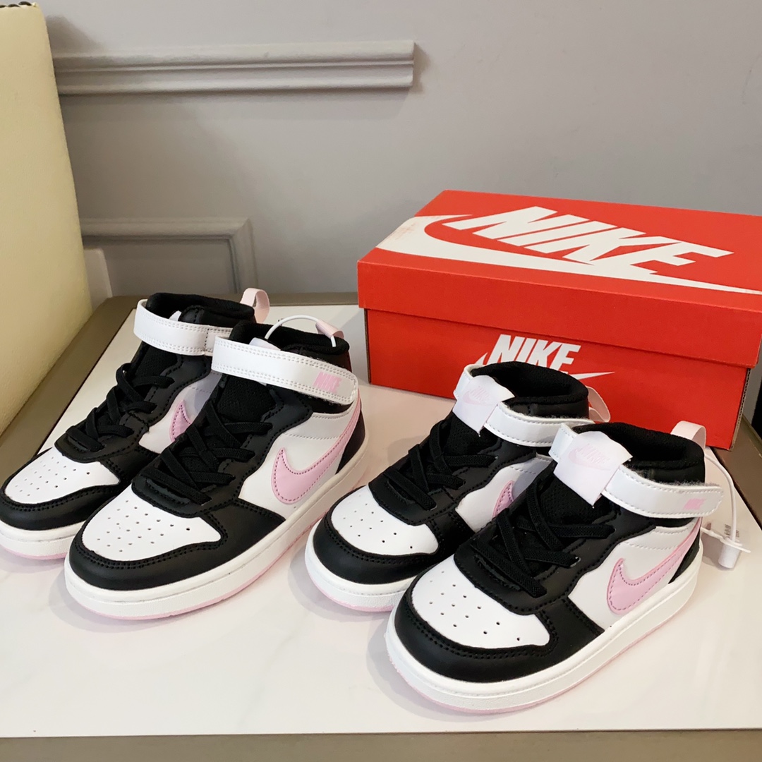 空军高帮工装童鞋22-37.5码 🔚轻运动设计，防滑耐磨的鞋底，平时小朋友跑跑跳跳也很放心，弹力带魔术贴完全无压力穿脱也方便，真是好看又好穿-选品中心