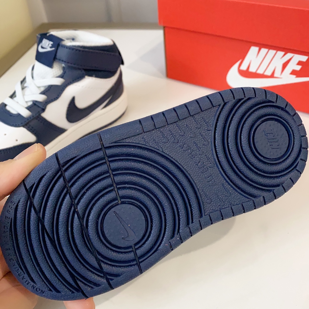 图片[9]-空军高帮工装童鞋22-37.5码 🔚轻运动设计，防滑耐磨的鞋底，平时小朋友跑跑跳跳也很放心，弹力带魔术贴完全无压力穿脱也方便，真是好看又好穿-选品中心