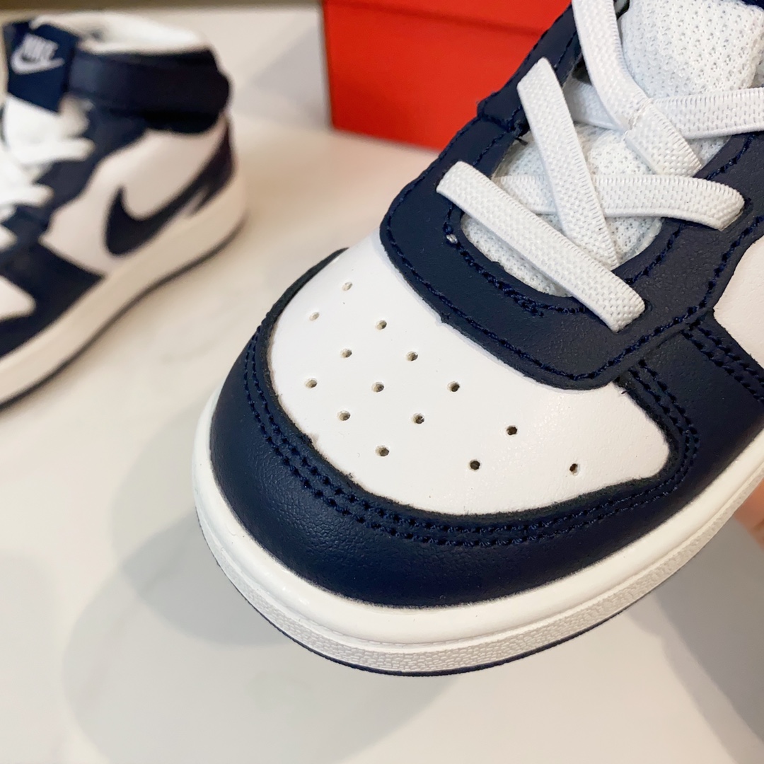 图片[5]-空军高帮工装童鞋22-37.5码 🔚轻运动设计，防滑耐磨的鞋底，平时小朋友跑跑跳跳也很放心，弹力带魔术贴完全无压力穿脱也方便，真是好看又好穿-选品中心