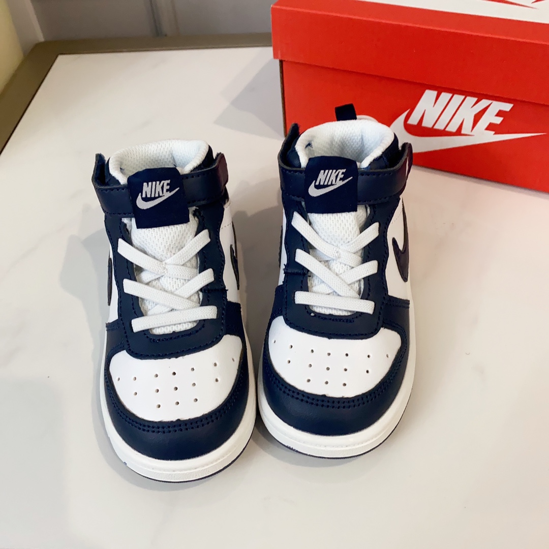 图片[3]-空军高帮工装童鞋22-37.5码 🔚轻运动设计，防滑耐磨的鞋底，平时小朋友跑跑跳跳也很放心，弹力带魔术贴完全无压力穿脱也方便，真是好看又好穿-选品中心