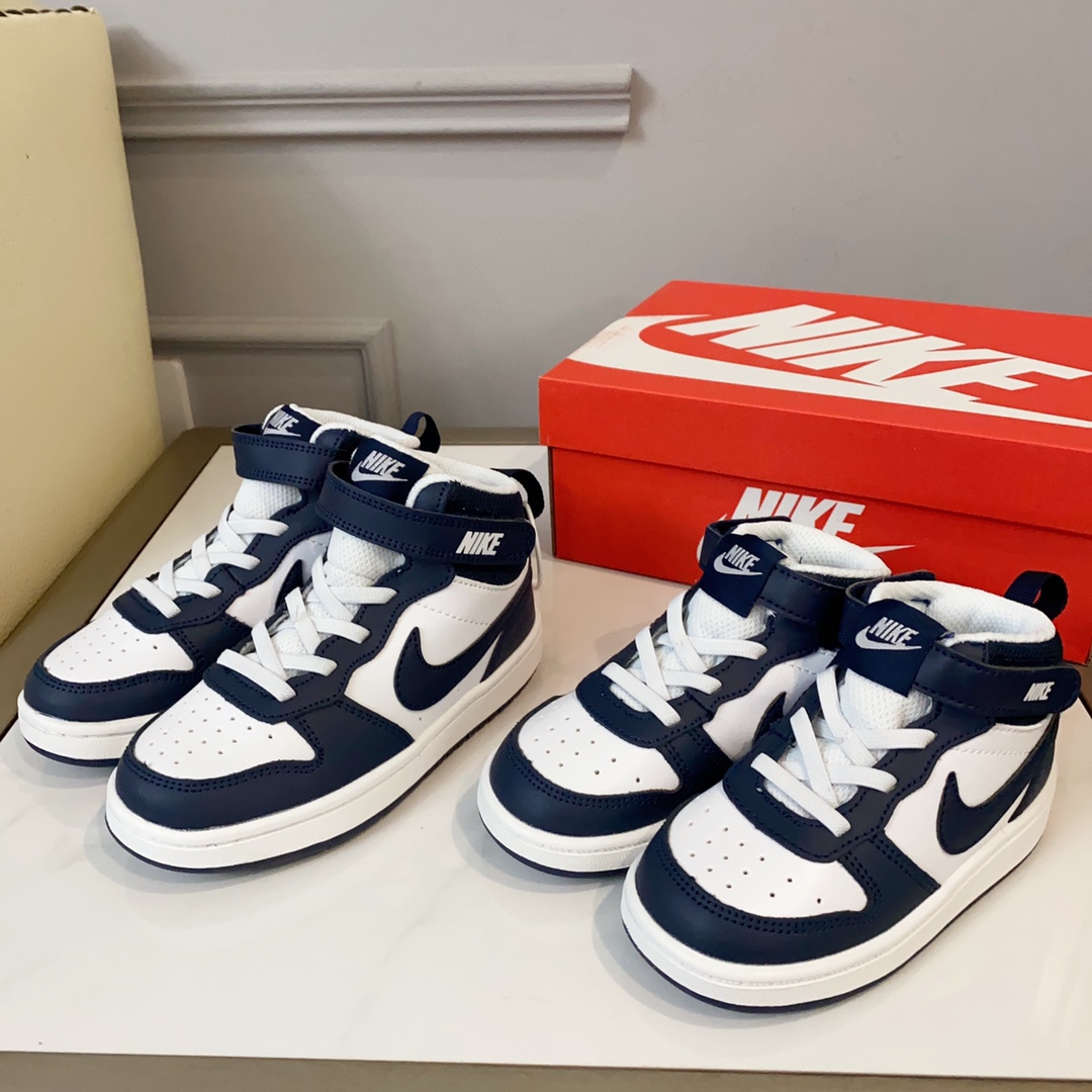 空军高帮工装童鞋22-37.5码 🔚轻运动设计，防滑耐磨的鞋底，平时小朋友跑跑跳跳也很放心，弹力带魔术贴完全无压力穿脱也方便，真是好看又好穿-选品中心