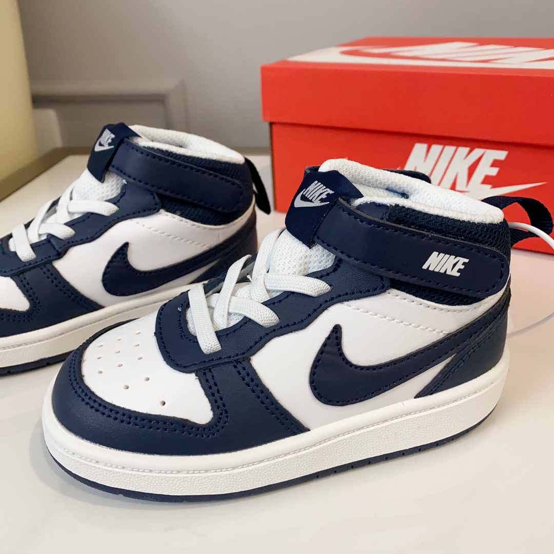 图片[4]-空军高帮工装童鞋22-37.5码 🔚轻运动设计，防滑耐磨的鞋底，平时小朋友跑跑跳跳也很放心，弹力带魔术贴完全无压力穿脱也方便，真是好看又好穿-选品中心