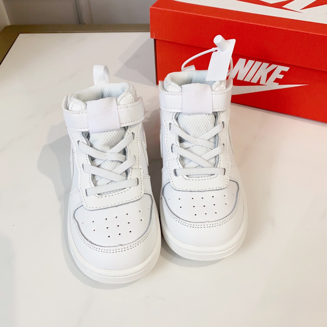 图片[3]-空军高帮工装童鞋22-37.5码 🔚轻运动设计，防滑耐磨的鞋底，平时小朋友跑跑跳跳也很放心，弹力带魔术贴完全无压力穿脱也方便，真是好看又好穿-选品中心