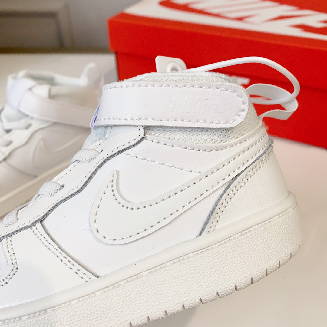 图片[7]-空军高帮工装童鞋22-37.5码 🔚轻运动设计，防滑耐磨的鞋底，平时小朋友跑跑跳跳也很放心，弹力带魔术贴完全无压力穿脱也方便，真是好看又好穿-选品中心