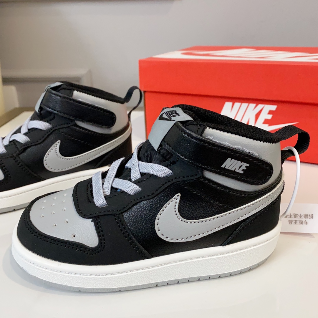 图片[4]-空军高帮工装童鞋22-37.5码 🔚轻运动设计，防滑耐磨的鞋底，平时小朋友跑跑跳跳也很放心，弹力带魔术贴完全无压力穿脱也方便，真是好看又好穿-选品中心