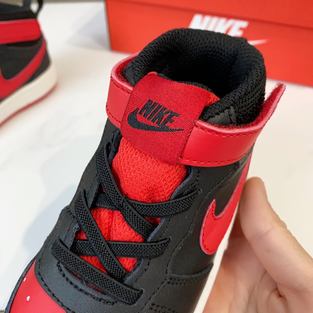 图片[6]-空军高帮工装童鞋22-37.5码 🔚轻运动设计，防滑耐磨的鞋底，平时小朋友跑跑跳跳也很放心，弹力带魔术贴完全无压力穿脱也方便，真是好看又好穿-选品中心