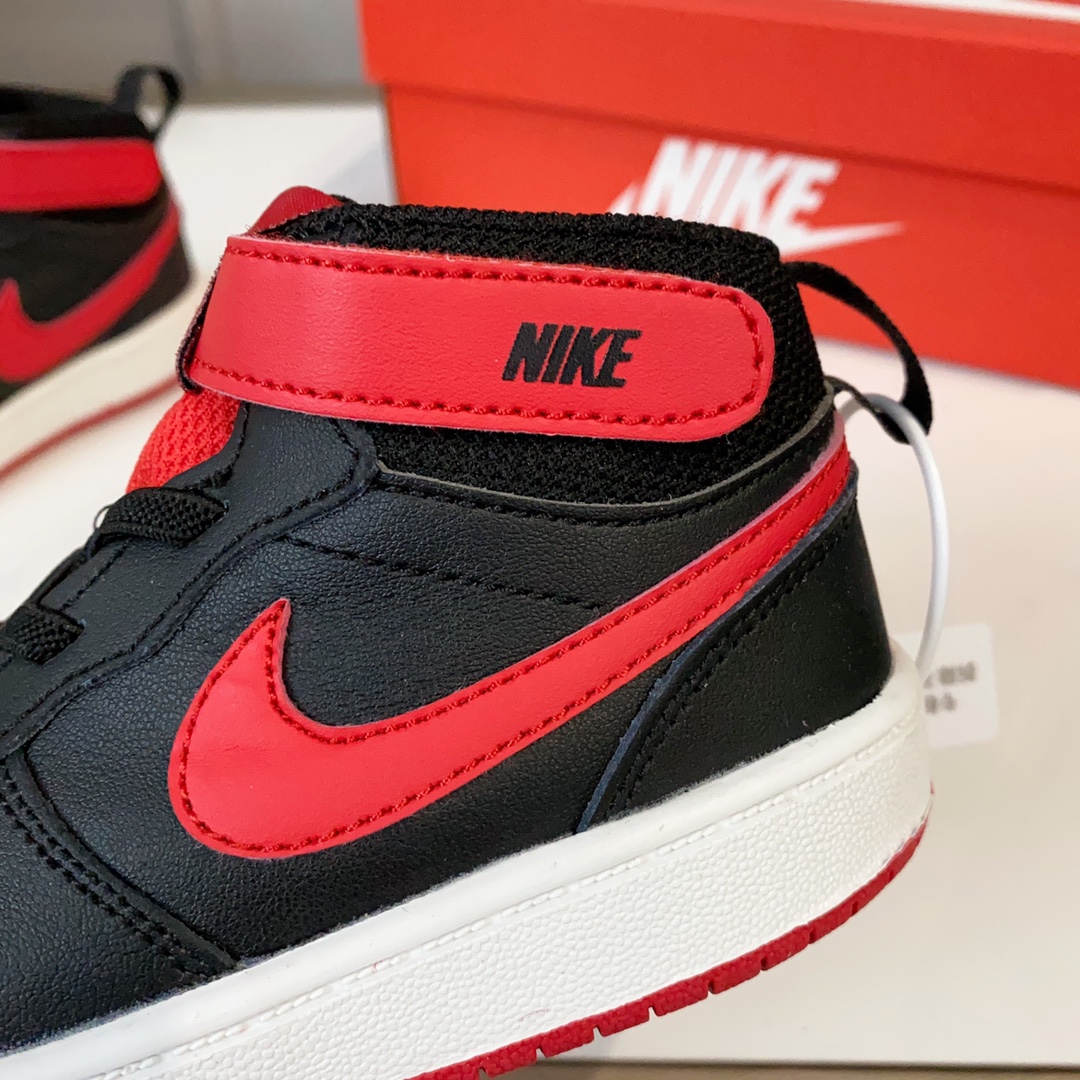 图片[7]-空军高帮工装童鞋22-37.5码 🔚轻运动设计，防滑耐磨的鞋底，平时小朋友跑跑跳跳也很放心，弹力带魔术贴完全无压力穿脱也方便，真是好看又好穿-选品中心