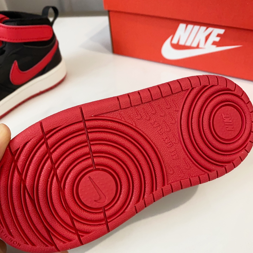 图片[9]-空军高帮工装童鞋22-37.5码 🔚轻运动设计，防滑耐磨的鞋底，平时小朋友跑跑跳跳也很放心，弹力带魔术贴完全无压力穿脱也方便，真是好看又好穿-选品中心