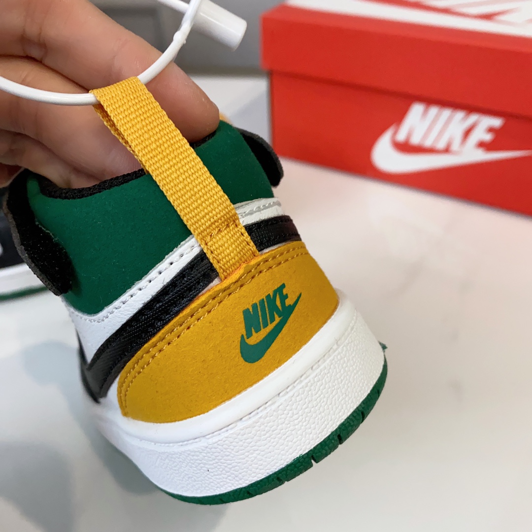 图片[8]-空军高帮工装童鞋22-37.5码 🔚轻运动设计，防滑耐磨的鞋底，平时小朋友跑跑跳跳也很放心，弹力带魔术贴完全无压力穿脱也方便，真是好看又好穿-选品中心