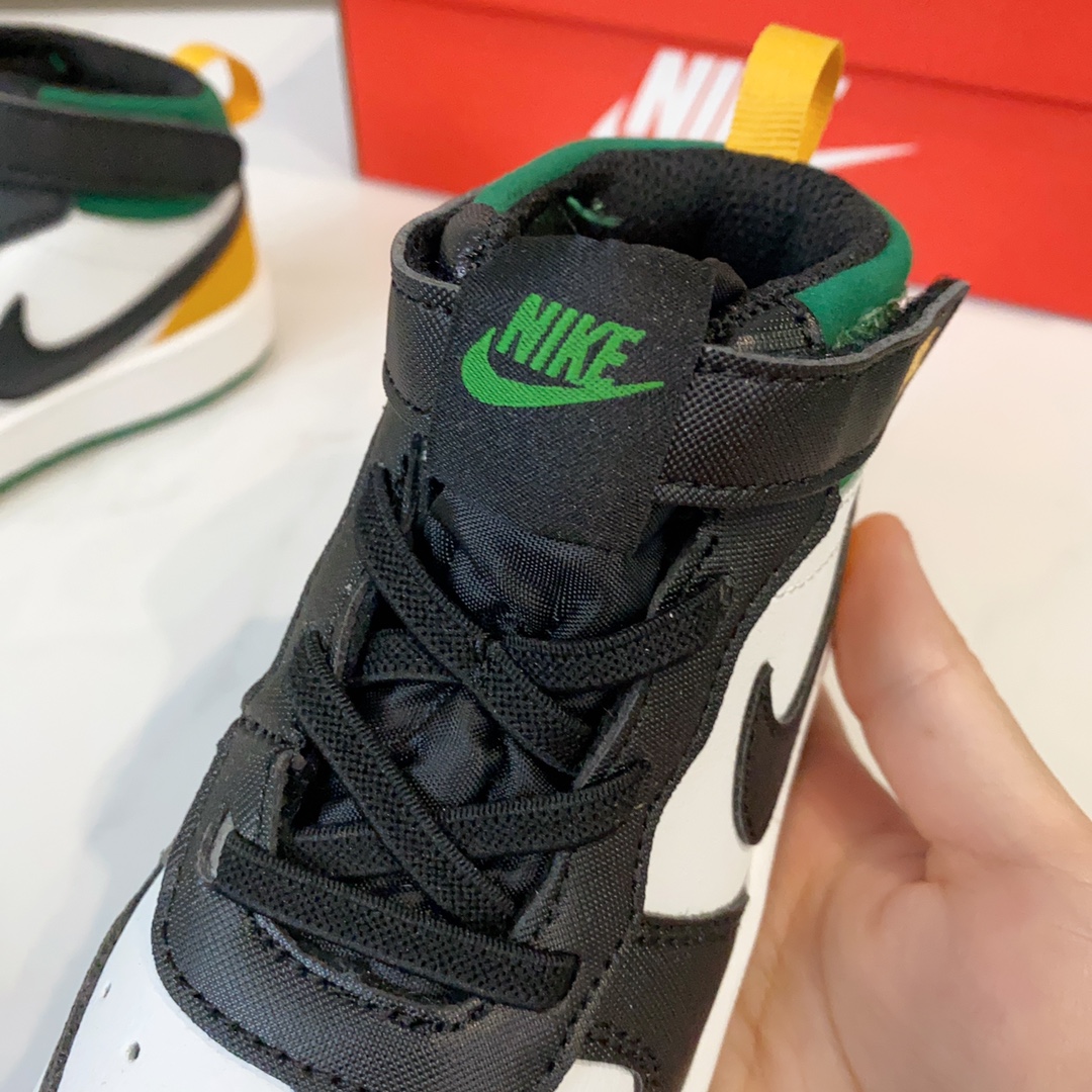 图片[6]-空军高帮工装童鞋22-37.5码 🔚轻运动设计，防滑耐磨的鞋底，平时小朋友跑跑跳跳也很放心，弹力带魔术贴完全无压力穿脱也方便，真是好看又好穿-选品中心