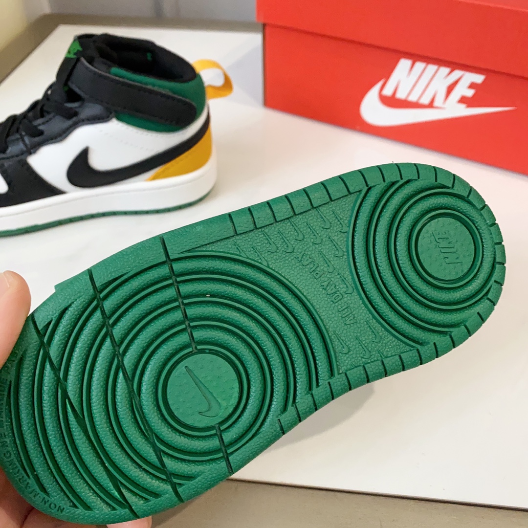 图片[9]-空军高帮工装童鞋22-37.5码 🔚轻运动设计，防滑耐磨的鞋底，平时小朋友跑跑跳跳也很放心，弹力带魔术贴完全无压力穿脱也方便，真是好看又好穿-选品中心